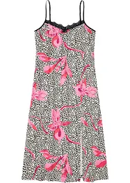 Camicia da notte lunga con pizzo discreto, bonprix