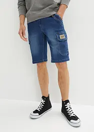 Bermuda di jeans elasticizzati, regular fit, bonprix