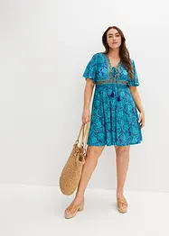 Miniabito in jersey fantasia, bonprix