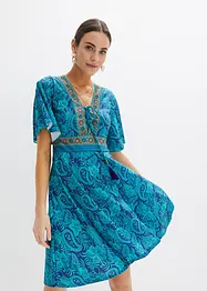 Miniabito in jersey fantasia, bonprix
