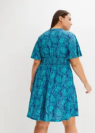 Miniabito in jersey fantasia, bonprix