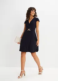 Abito di jersey con fibbia decorativa, bonprix