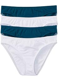 Slip con pizzo (pacco da 4), bpc bonprix collection