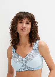 Reggiseno contenitivo senza ferretto con spalline imbottite, bonprix