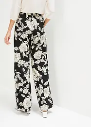 Pantaloni a palazzo in viscosa fluente, bonprix