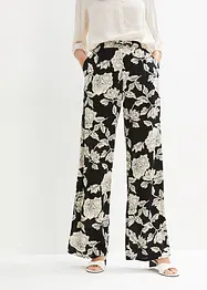 Pantaloni a palazzo in viscosa fluente, bonprix