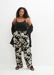 Pantaloni a palazzo in viscosa fluente, bonprix