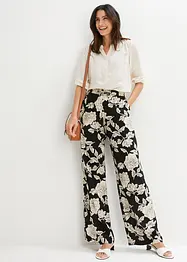Pantaloni a palazzo in viscosa fluente, bonprix