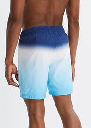 Shorts da spiaggia con colori sfumati in poliestere riciclato, bpc bonprix collection