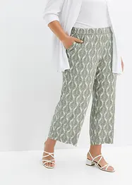 Pantaloni con elastico in vita, bonprix