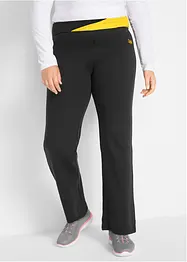 Pantaloni sportivi in cotone, svasati, bonprix