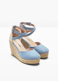 Sandali con zeppa in corda, bonprix