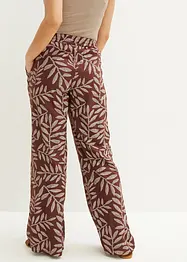 Pantaloni a palazzo in fantasia, bonprix