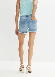 Shorts di jeans, vita media, bonprix