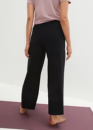 Pantaloni in maglina a palazzo con cinta comoda, bonprix