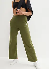 Pantaloni in maglina a palazzo con cinta comoda, bonprix