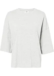 Maglia oversize in cotone a mezze maniche, bonprix