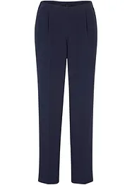 Pantaloni con elastico in vita e piega stirata, bonprix