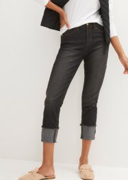 Jeans cropped con ricami, bpc selection