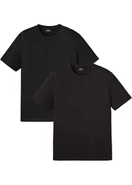 T-shirt in puro cotone biologico (pacco da 2), bonprix