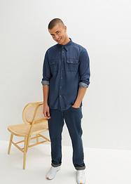 Camicia in jeans a maniche lunghe, John Baner JEANSWEAR