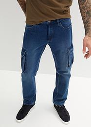 Jeans cargo loose fit, straight, John Baner JEANSWEAR