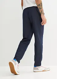 Pantaloni in felpa effetto denim, bonprix