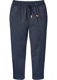 Pantaloni in felpa effetto denim, bonprix