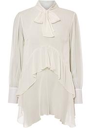 Blusa a maniche lunghe con fiocco, bpc selection