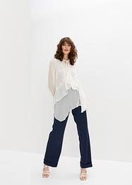 Blusa a maniche lunghe con fiocco, bpc selection