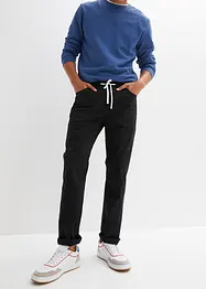 Pantaloni elasticizzati con elastico in vita e taglio comfort regular fit, straight, bonprix