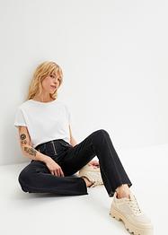 Jeans con tasche applicate, straight, RAINBOW