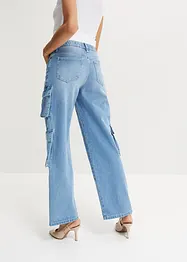 Jeans cargo in puro cotone, bonprix