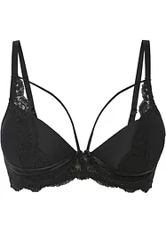 Reggiseno con coppe preformate, ferretto e poliammide riciclata, bonprix