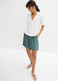 Bermuda in jersey di viscosa con cinta comoda, bpc bonprix collection
