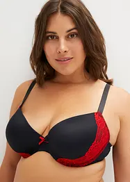 Reggiseno imbottito con ferretto e poliammide riciclata (pacco da 2), bonprix