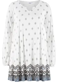 Maglia stile tunica in misto cotone e viscosa, bonprix