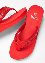 Ciabattine con zeppa, bpc bonprix collection