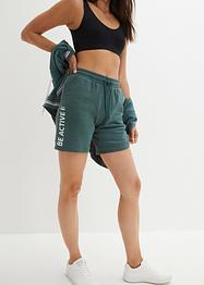 Bermuda in felpa con cotone biologico, bpc bonprix collection