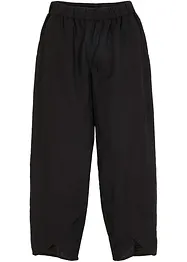 Pantaloni cropped in misto lino leggero, bonprix