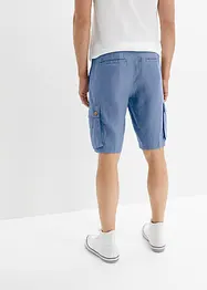 Bermuda cargo in lino, loose fit, bonprix