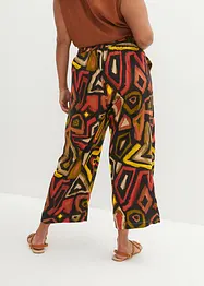 Pantaloni culotte in viscosa fluente, bonprix