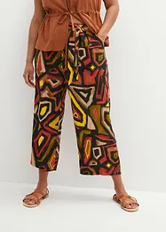 Pantaloni culotte in viscosa fluente, bonprix