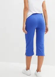 Pantaloni capri in cotone elasticizzato (pacco da 2), bonprix
