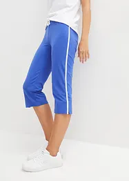 Pantaloni capri in cotone elasticizzato (pacco da 2), bonprix