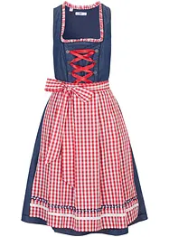 Abito bavarese con grembiule (set 2 pezzi), bonprix