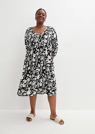 Abito midi in viscosa fluente, bonprix