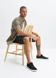 Bermuda cargo lunghi in jeans, relaxed fit, bonprix