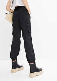 Pantaloni cargo di satin, BODYFLIRT
