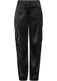 Pantaloni cargo di satin, BODYFLIRT
